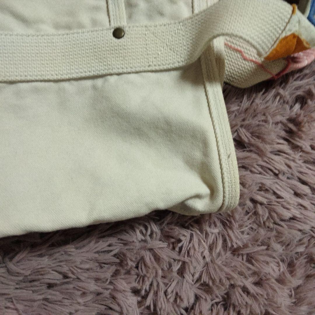 美品　porter fennica コラボ　トートバッグ　アイボリー