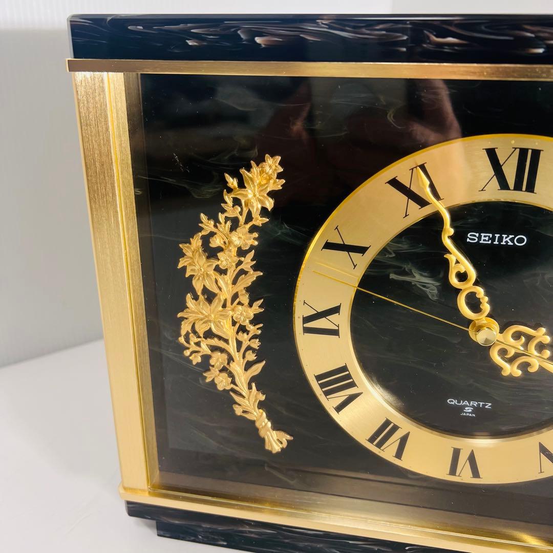 幻の逸品 最高級 SEIKO 大理石調 時打ち 金色 未使用品 5.8kg