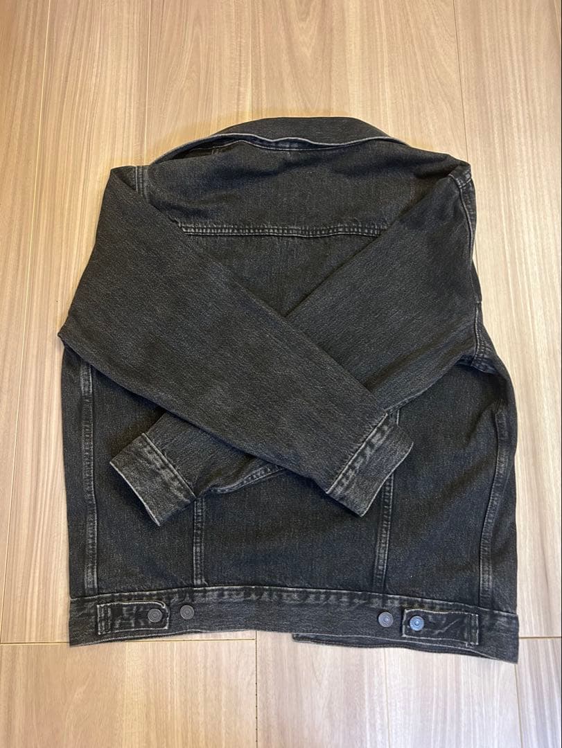 Levi’s リーバイス デニムジャケット ダークグレー Sサイズ 美品