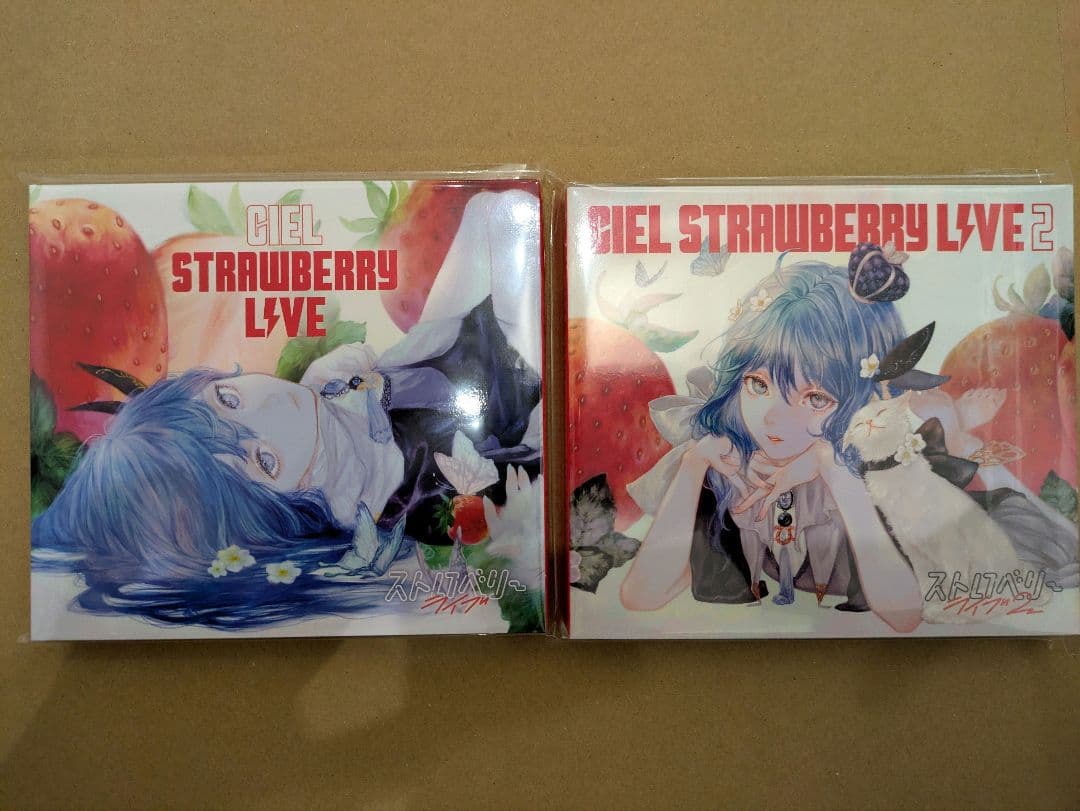 CIEL Strawberry live 1&2　カバーライブCD
