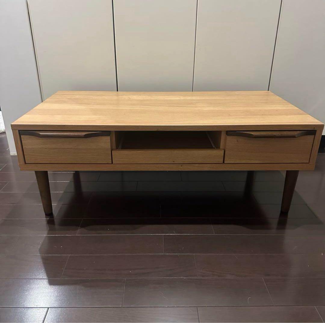 リビングテーブル　センターテーブル　国産　105cm