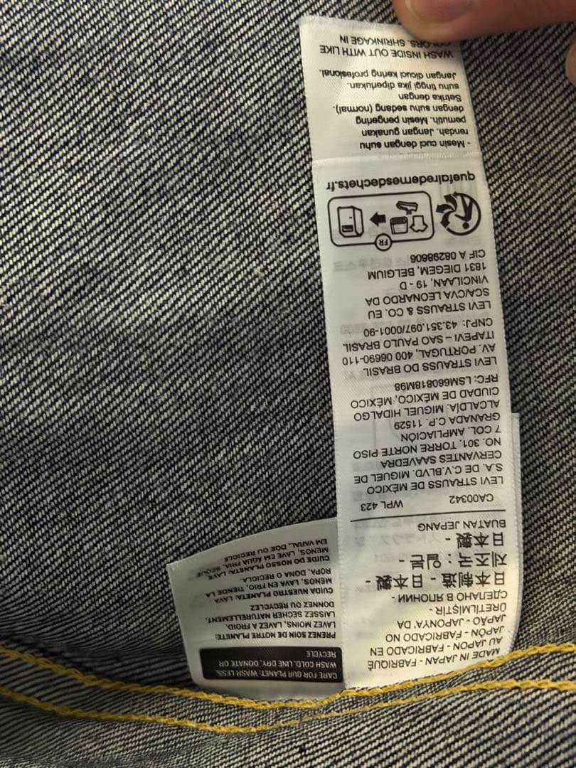 ジャケット・アウター Levis 506XX T-back