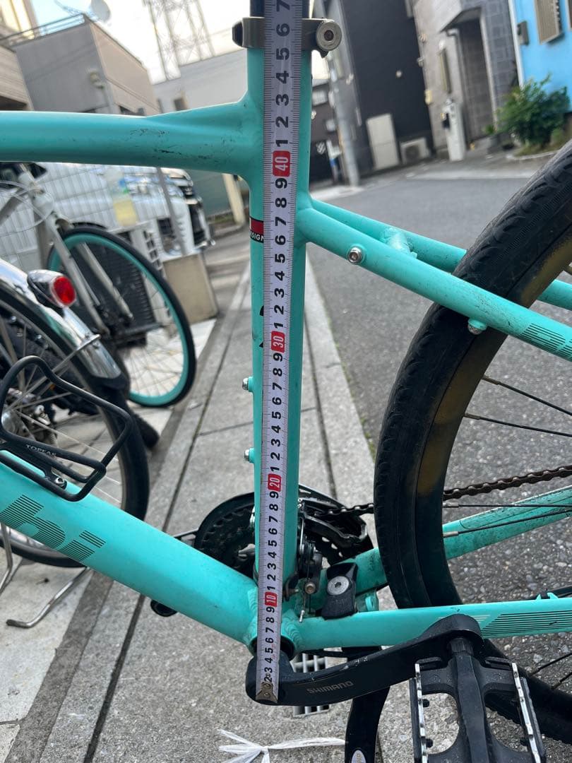 Bianchi C-SPORT 2 2021 クロスバイク チェレステ