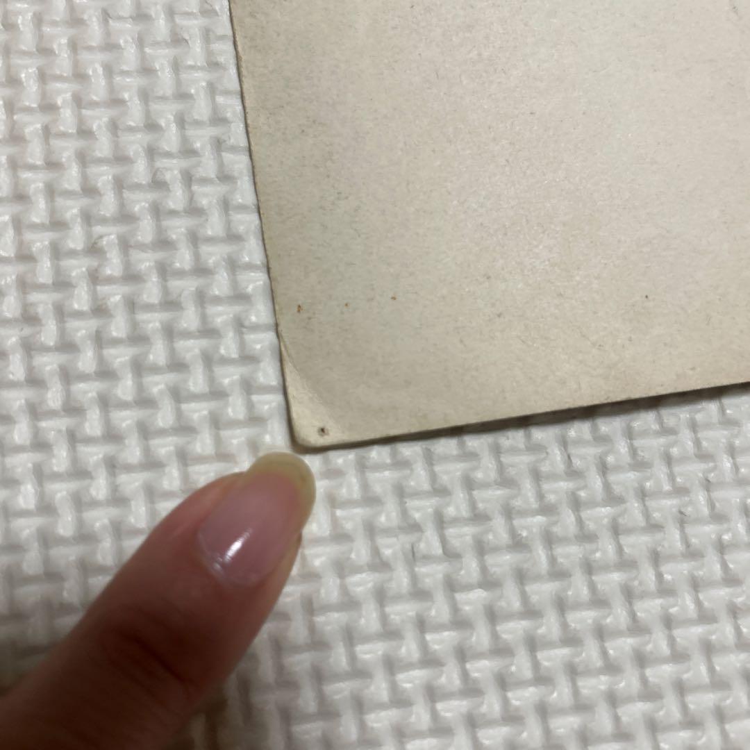 本日まで　再出品！昭和34年　巨人　川上哲治　プロマイド