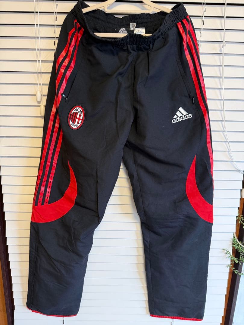 【希少】adidas ACミラン ジャージ セットアップ 上下 Sサッカー