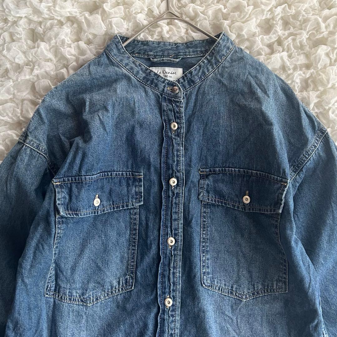 SLOBE IENA スローブイエナ　LE DENIM ロングワンピース　デニム
