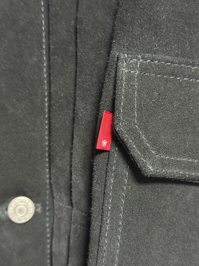 希少 Levi‘s relume別注TYPE1スエード トラッカージャケットXL
