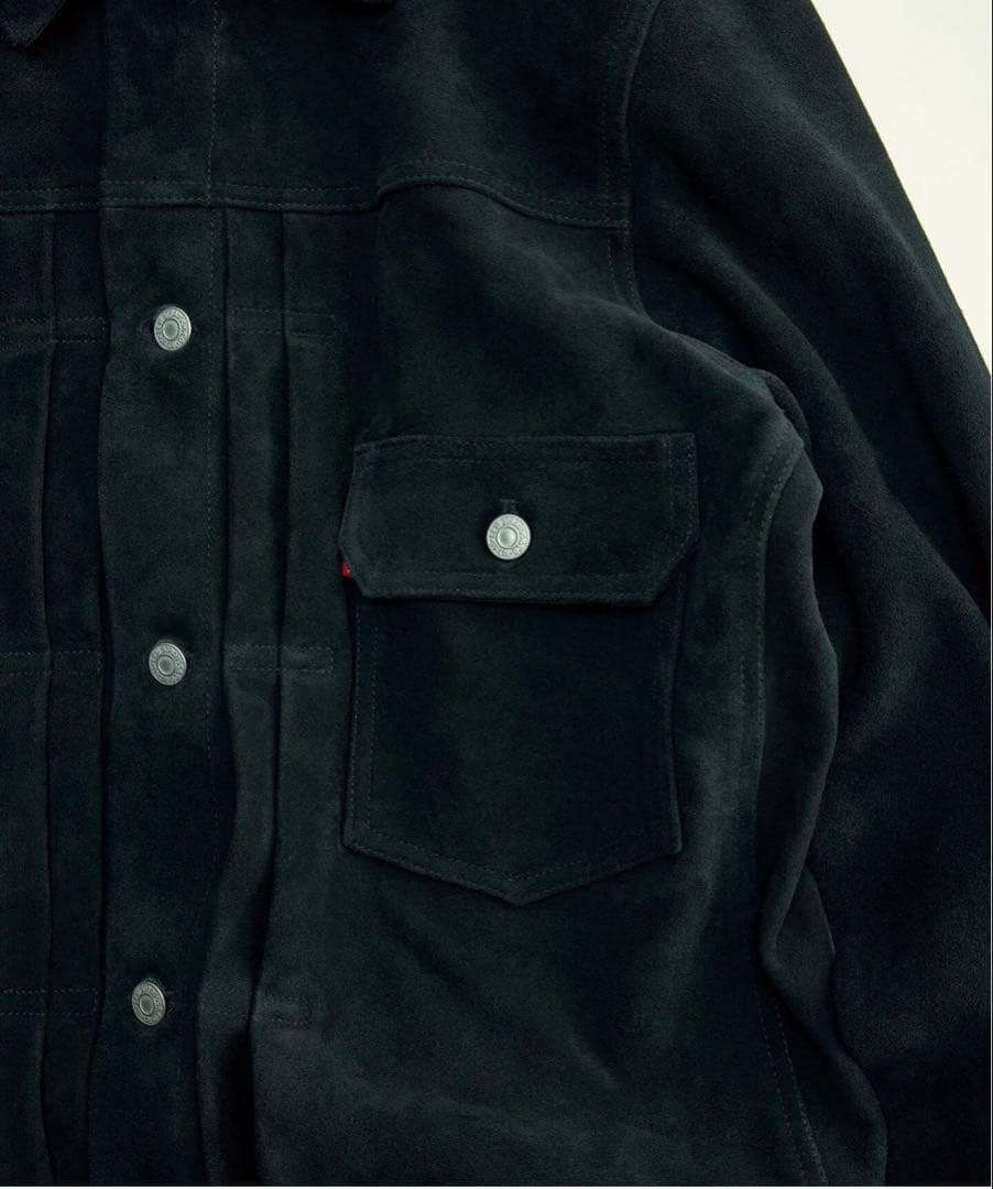 希少 Levi‘s relume別注TYPE1スエード トラッカージャケットXL