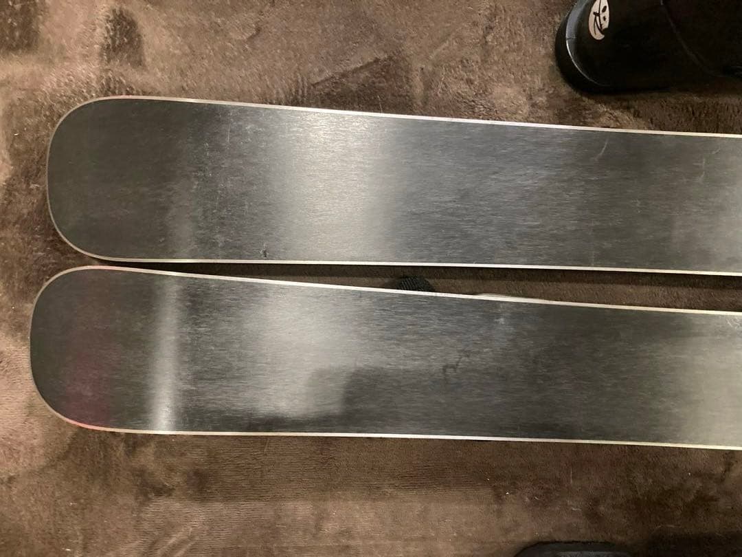 【希少】ショートスキー(ファン)板とブーツのセット 25.5cm 未使用板