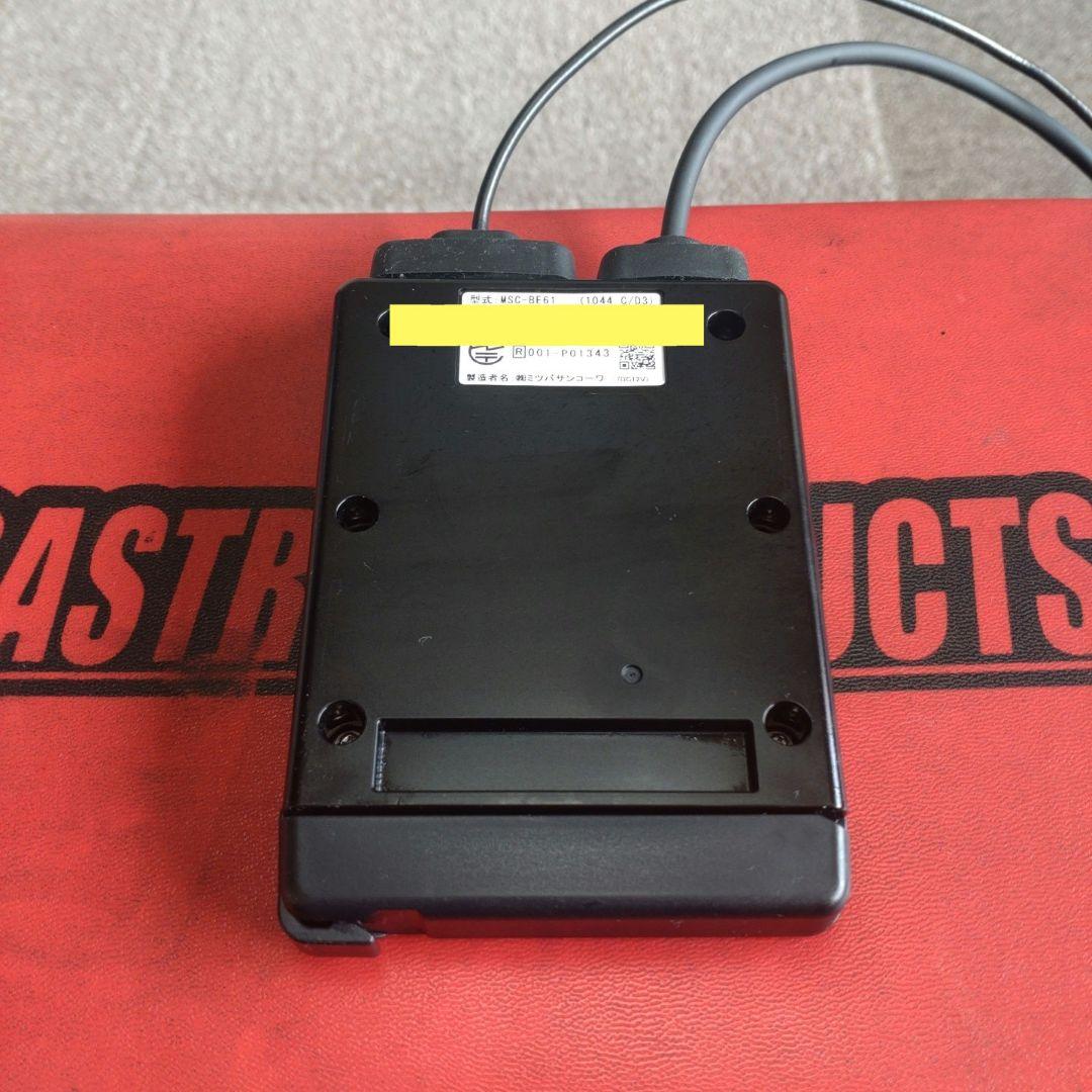 バイク用　ETC　車載器　ミツバ　BE61　（検索用）ETC2.0　1159