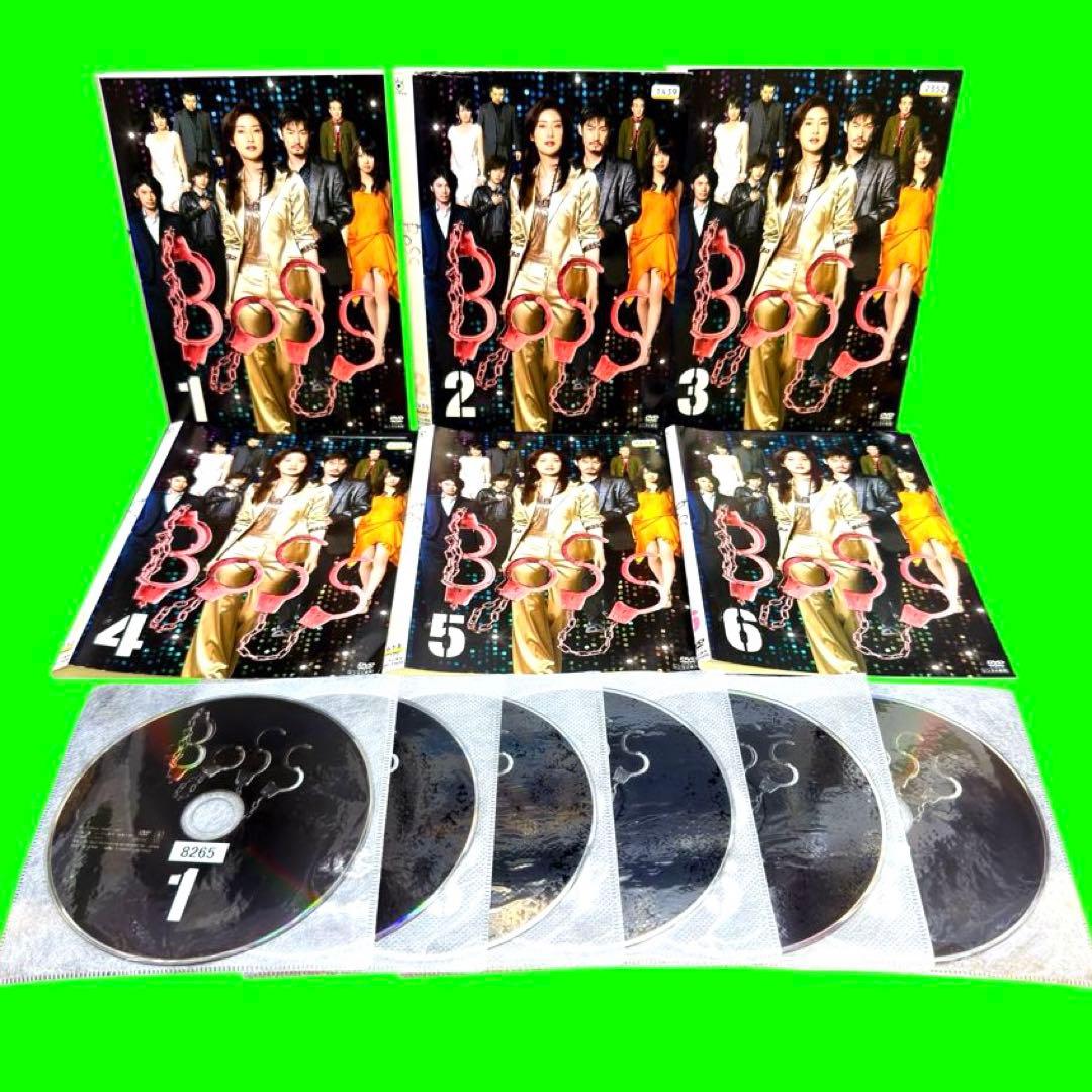 BOSS DVD 全6巻+2nd SEASON DVD 全6巻 合計12巻