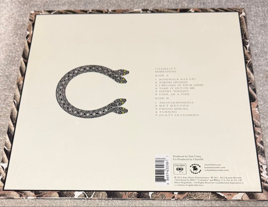 Chairlift Something LP レコード 2012リリース
