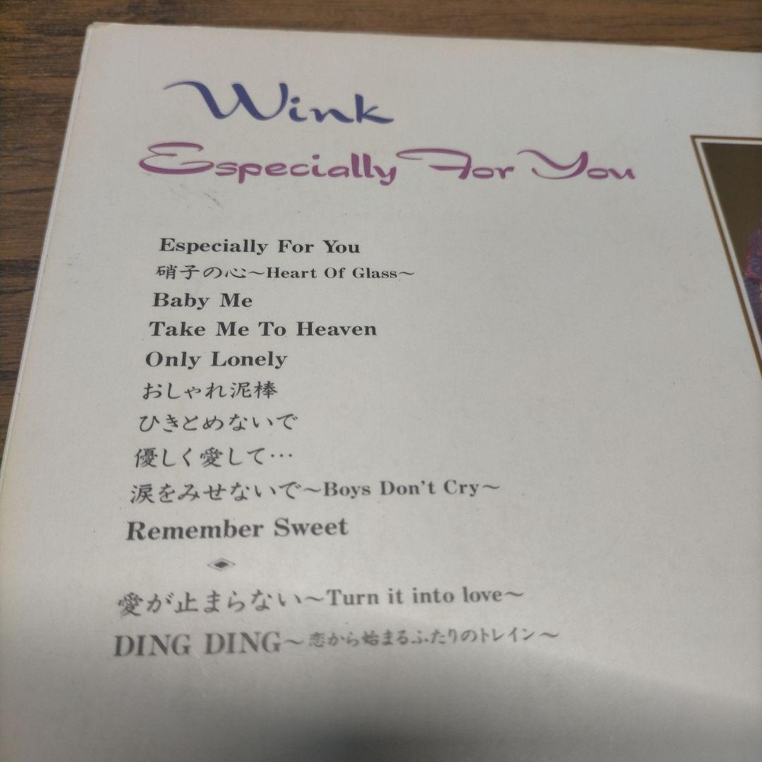 ■Wink ウィンク　Especially For You　ピアノ＆ボーカル■