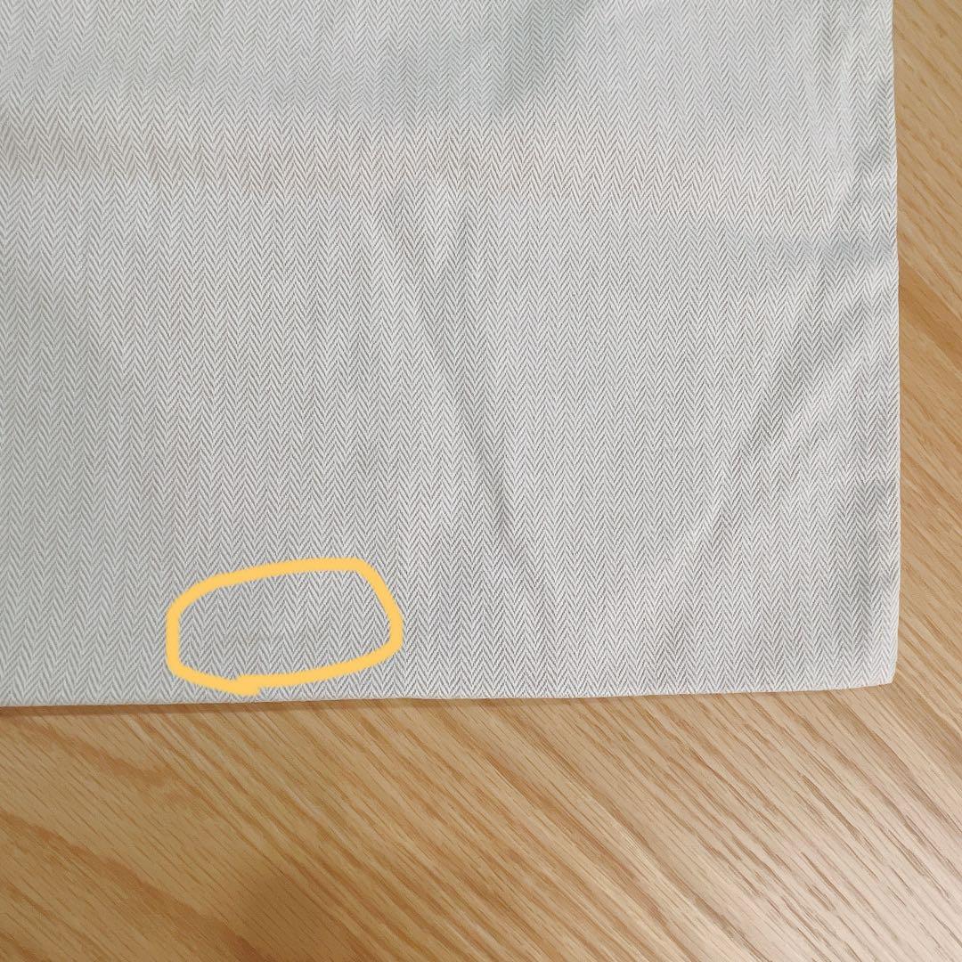中古美品 HERMES 保存袋 44×46cm 巾着