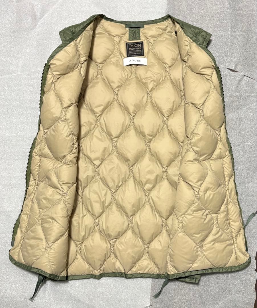 TAION✖️AOURE MILITARY DOWN GILET