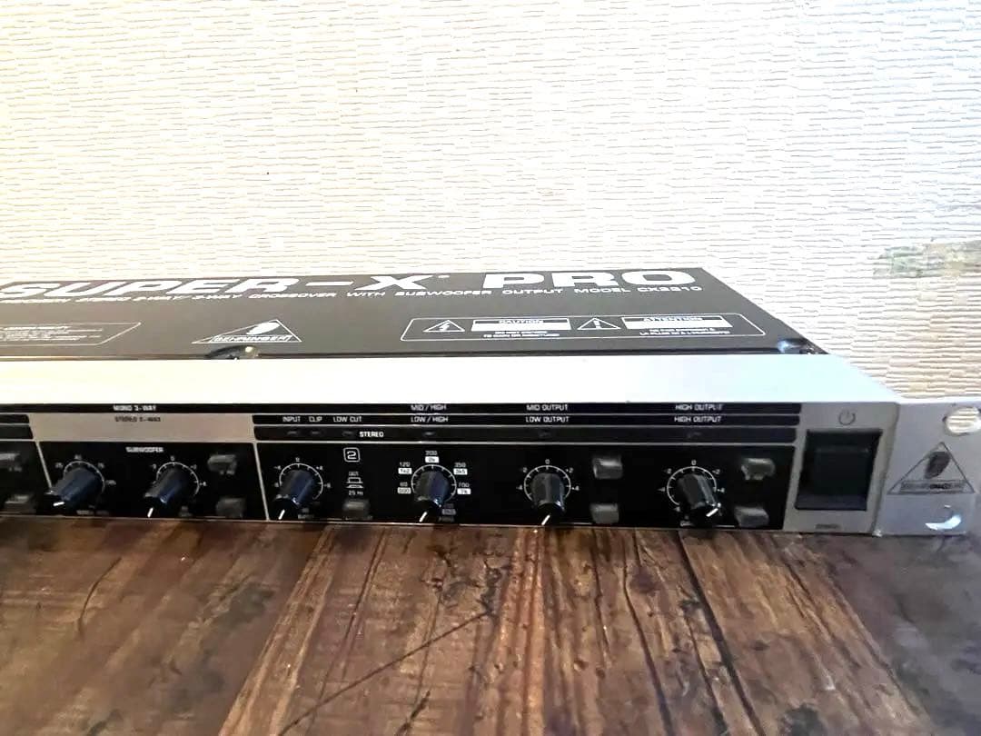 BEHRINGER SUPER-X PRO CX2310 PA クロスオーバー