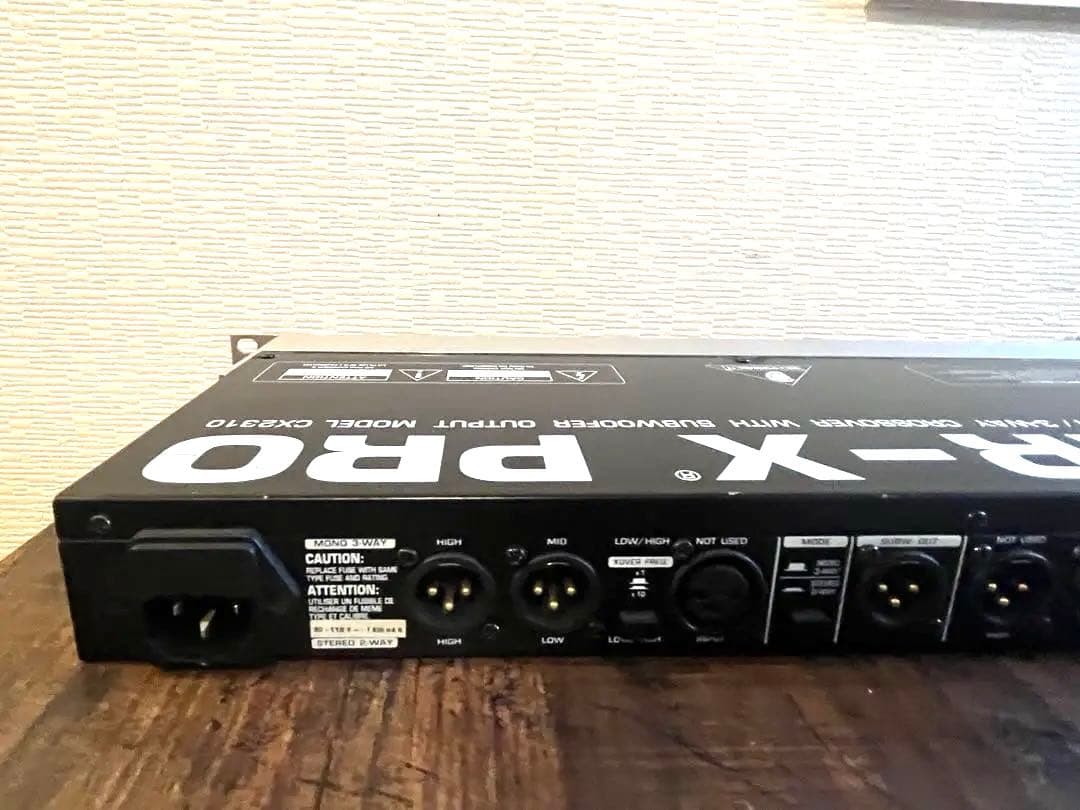 BEHRINGER SUPER-X PRO CX2310 PA クロスオーバー