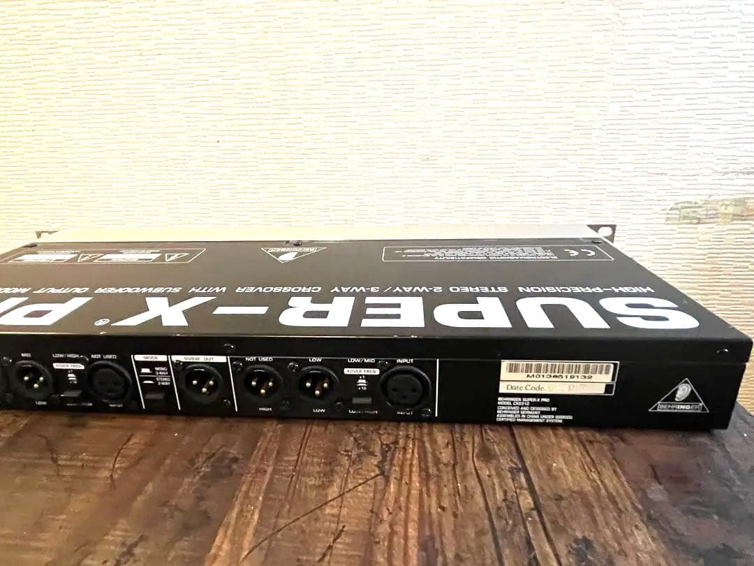 BEHRINGER SUPER-X PRO CX2310 PA クロスオーバー