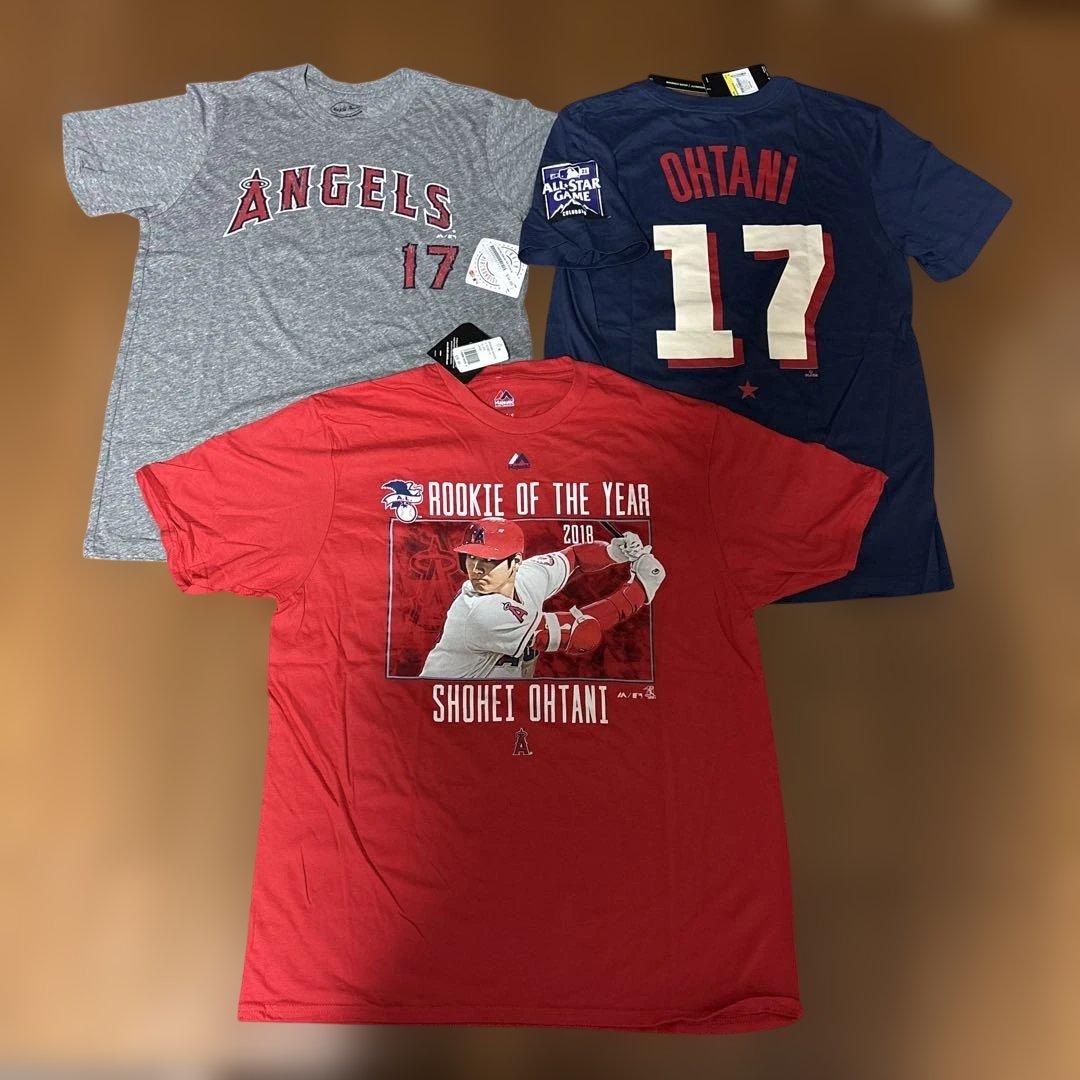 大谷翔平　エンゼルス　Tシャツ　3枚セット　ユニフォーム　ドジャース