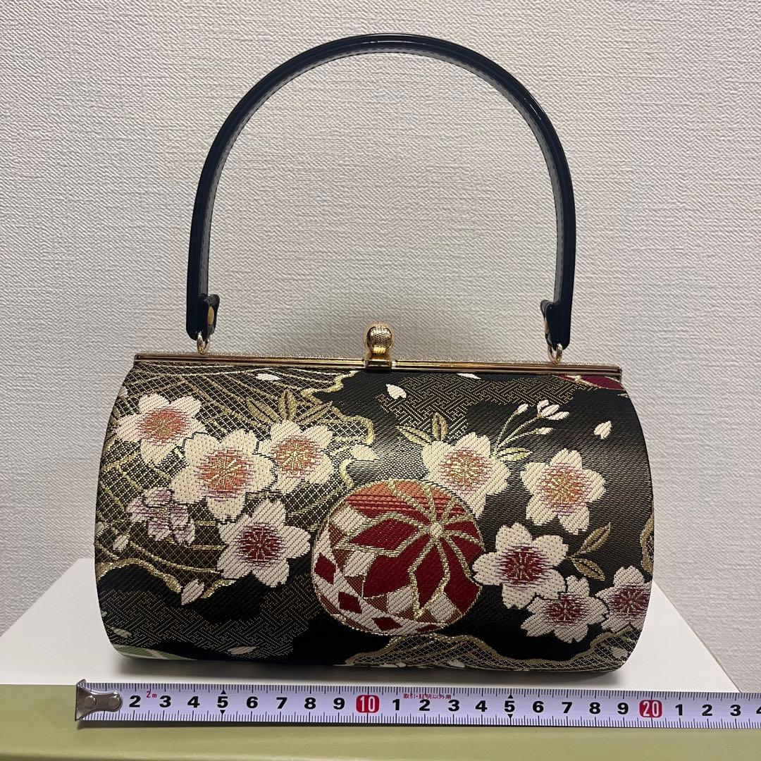 【着物·振袖】和装バッグ、草履セット