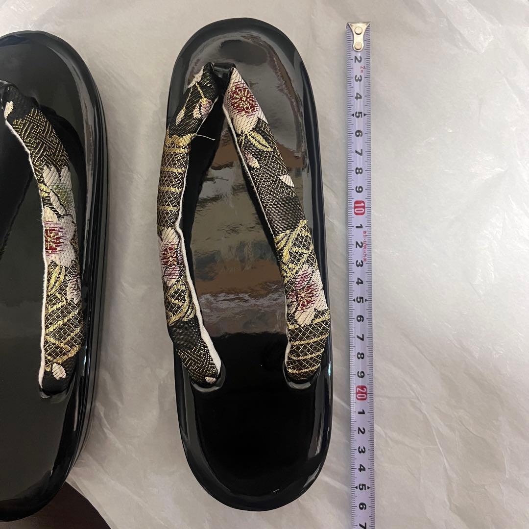 【着物·振袖】和装バッグ、草履セット