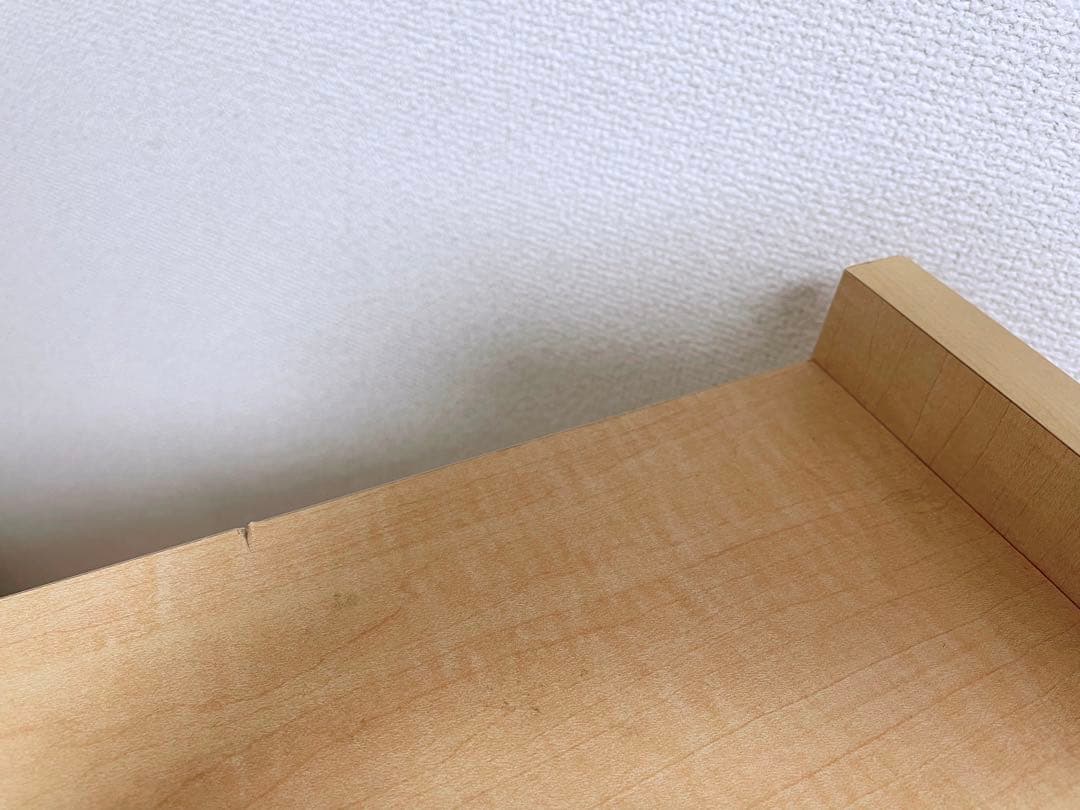 【4月末迄】arne 900HG 北欧風ガラスチェスト キャビネット　ナチュラル