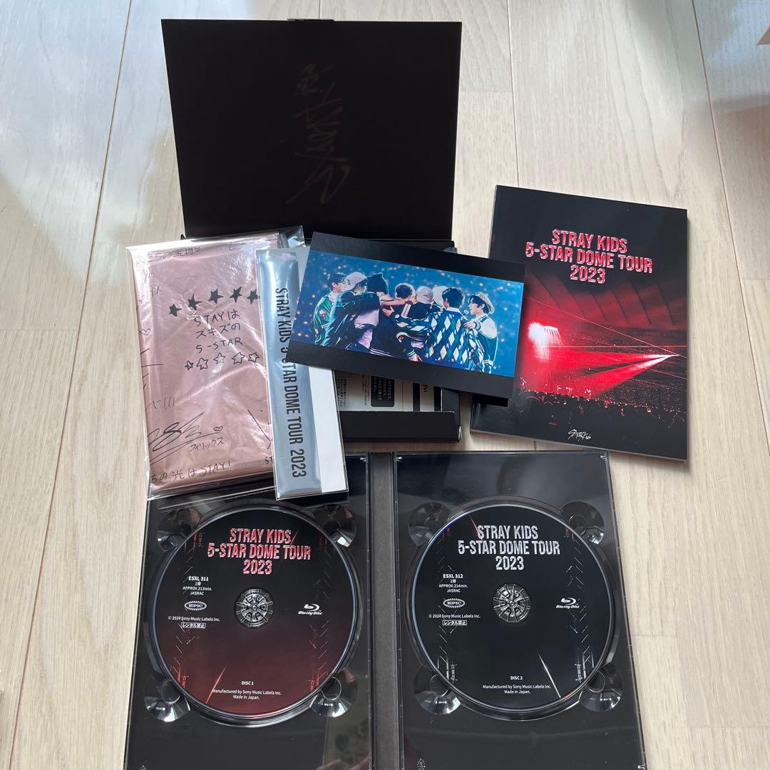スキズ 5-STAR Dome Tour 2023 Blu-ray タワレコ特典