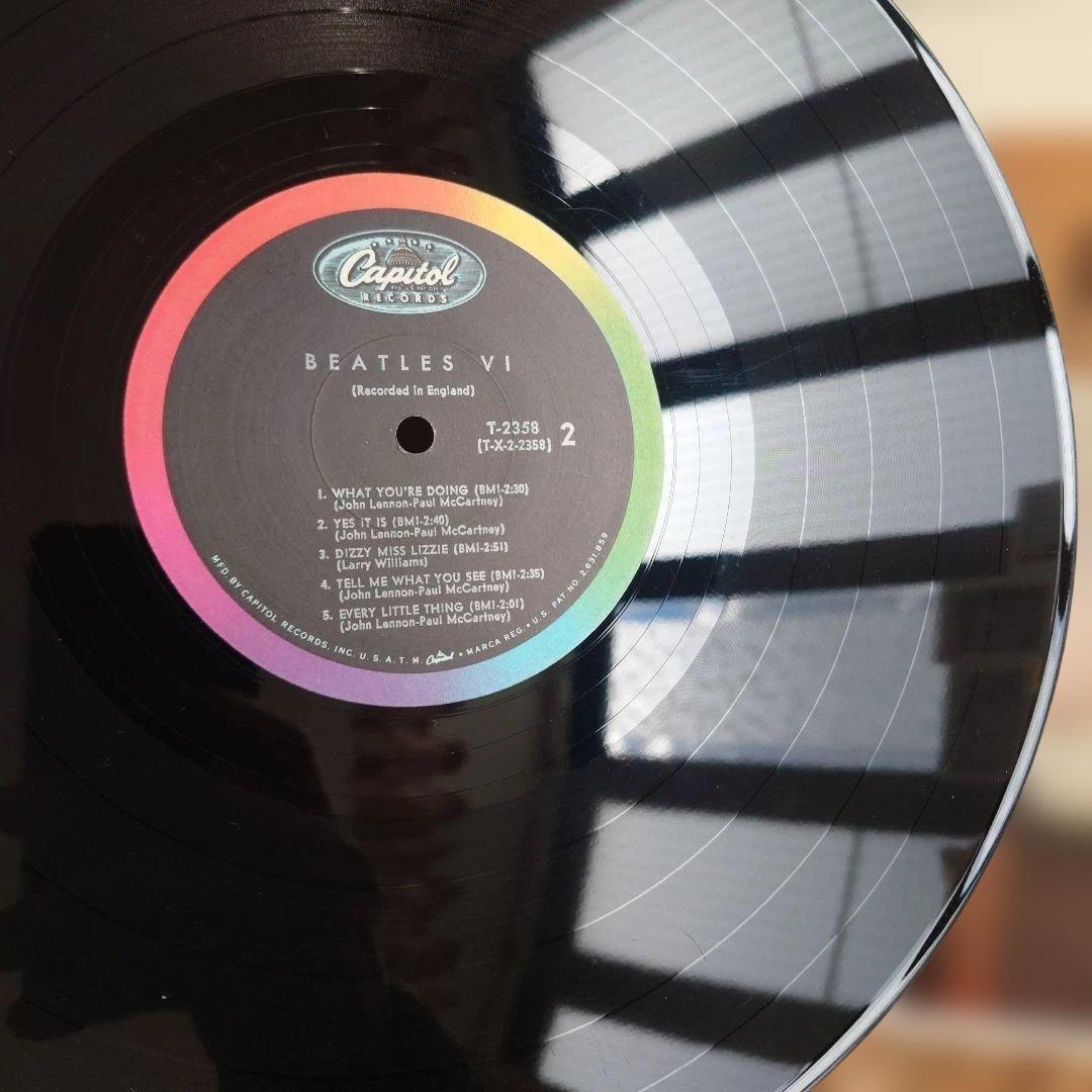 US盤BEATLES VI レコード T-2358