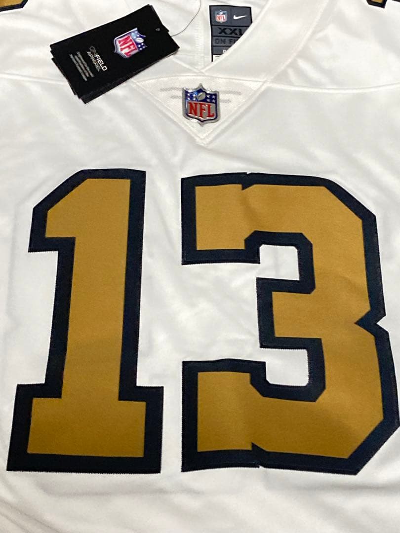 2XL新品マイケル・トーマス13豪華刺繍ゲームシャツ正規品NIKEセインツNFL