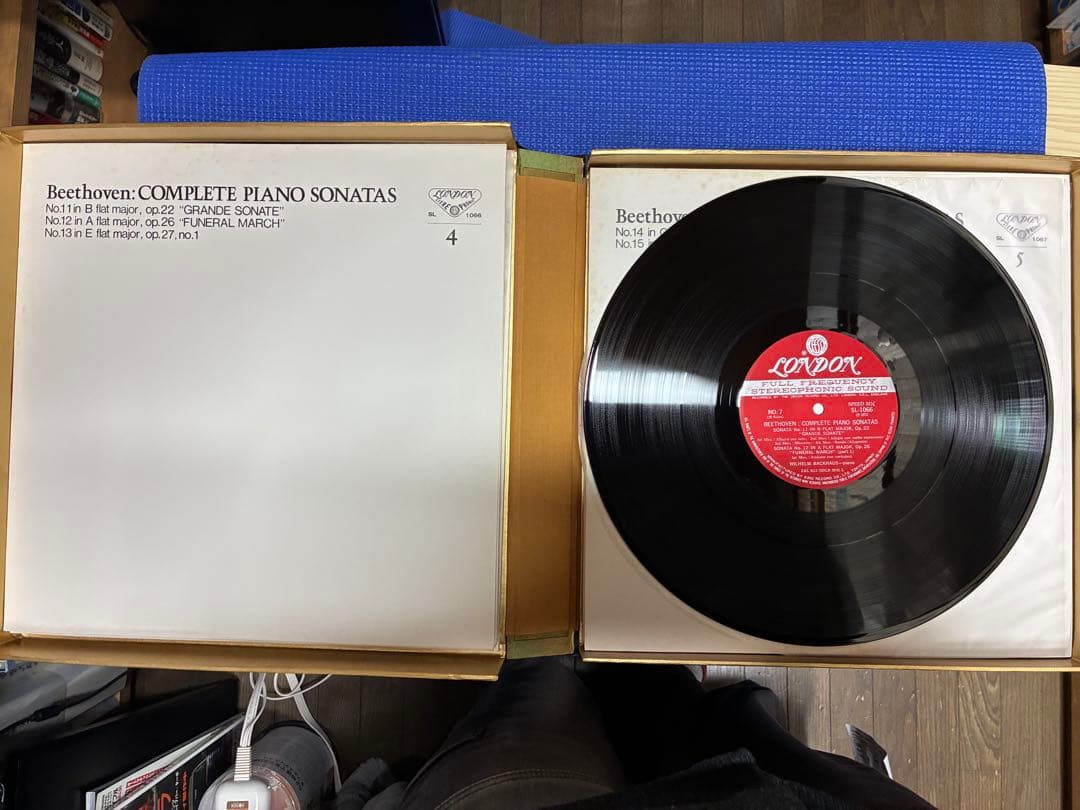バックハウス　ベートーヴェンピアノソナタ全集　LP10枚組