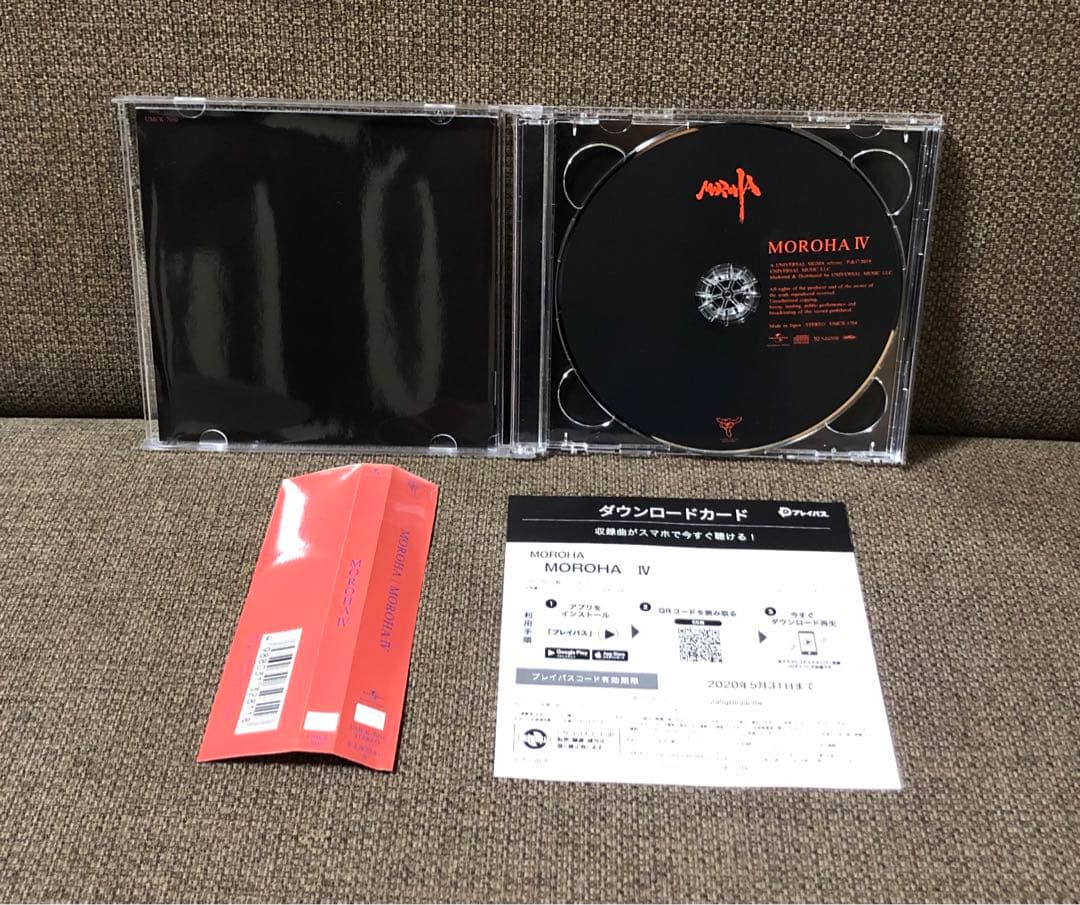 MOROHA Ⅳ 初回限定盤（DVD付き）UMCK-7010 【帯付き】