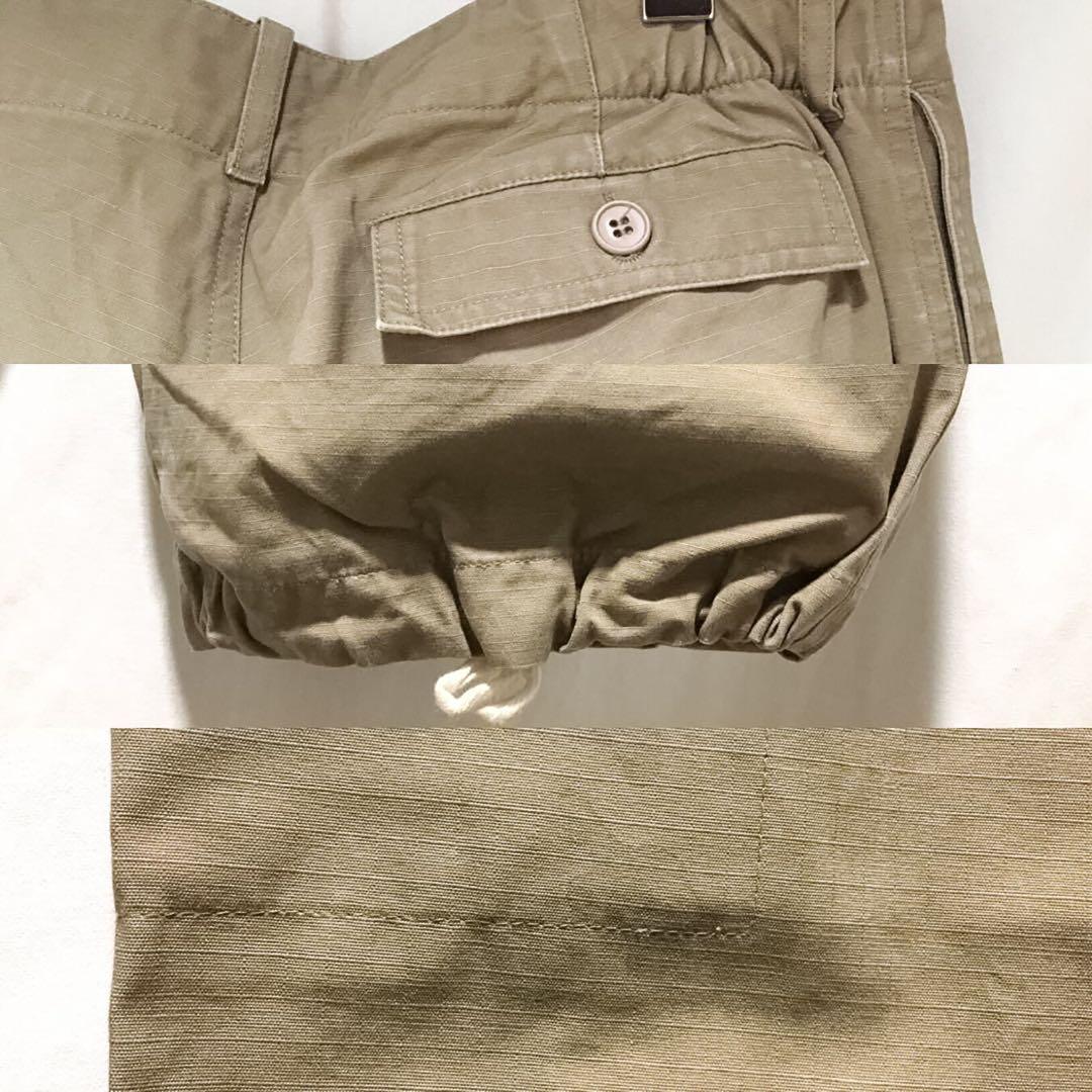 90s APC フランス製古着 ミリタリーカーゴパンツ ワークパンツ カーキML