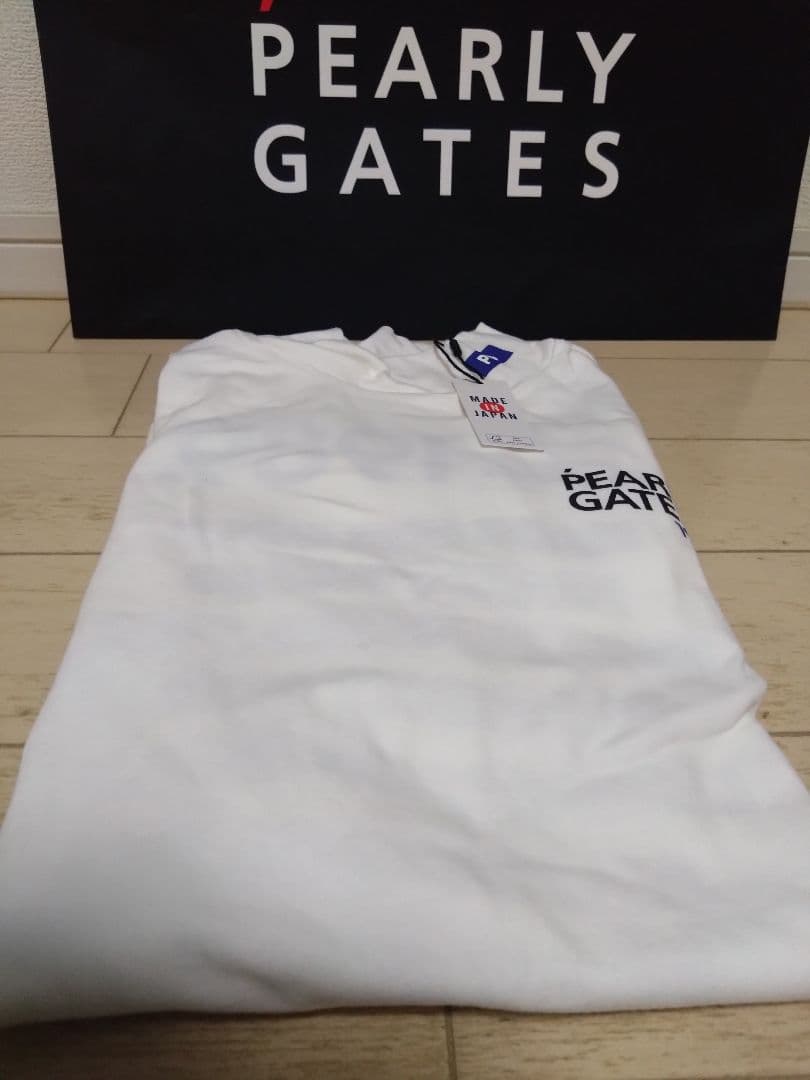 PEARLY GATES 長袖シャツ カラーホワイト　日本製