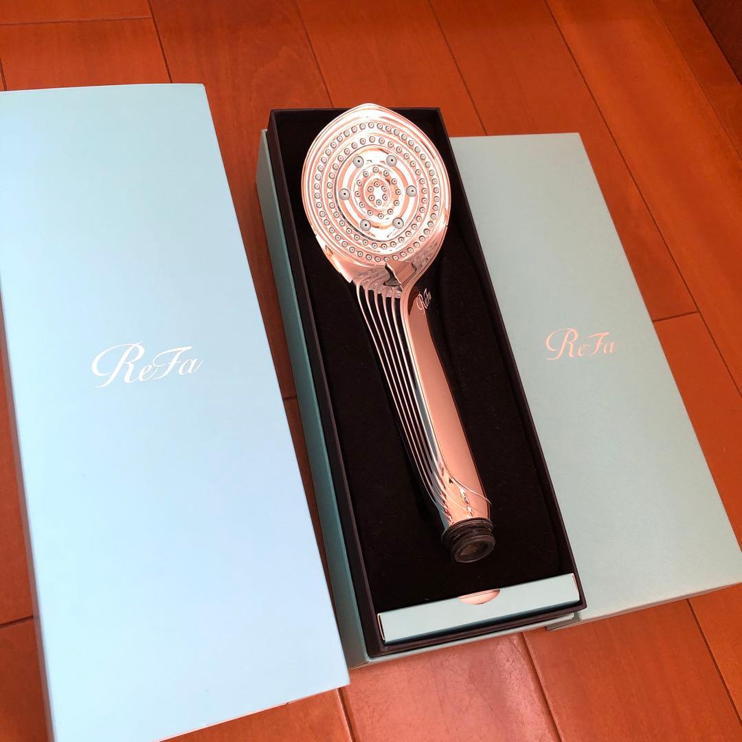 ReFa 円形シャワーヘッド メタル仕上げ