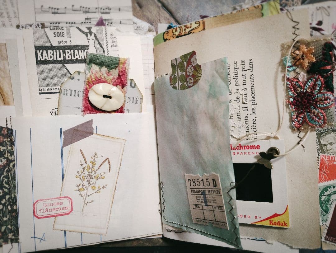 ジャンクジャーナル junkjournal 雑記帳 ❈ a