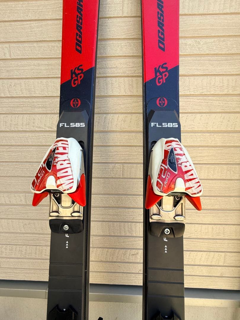 オガサカ　2019-2020 KEO'S KS-GP （赤）スキー板