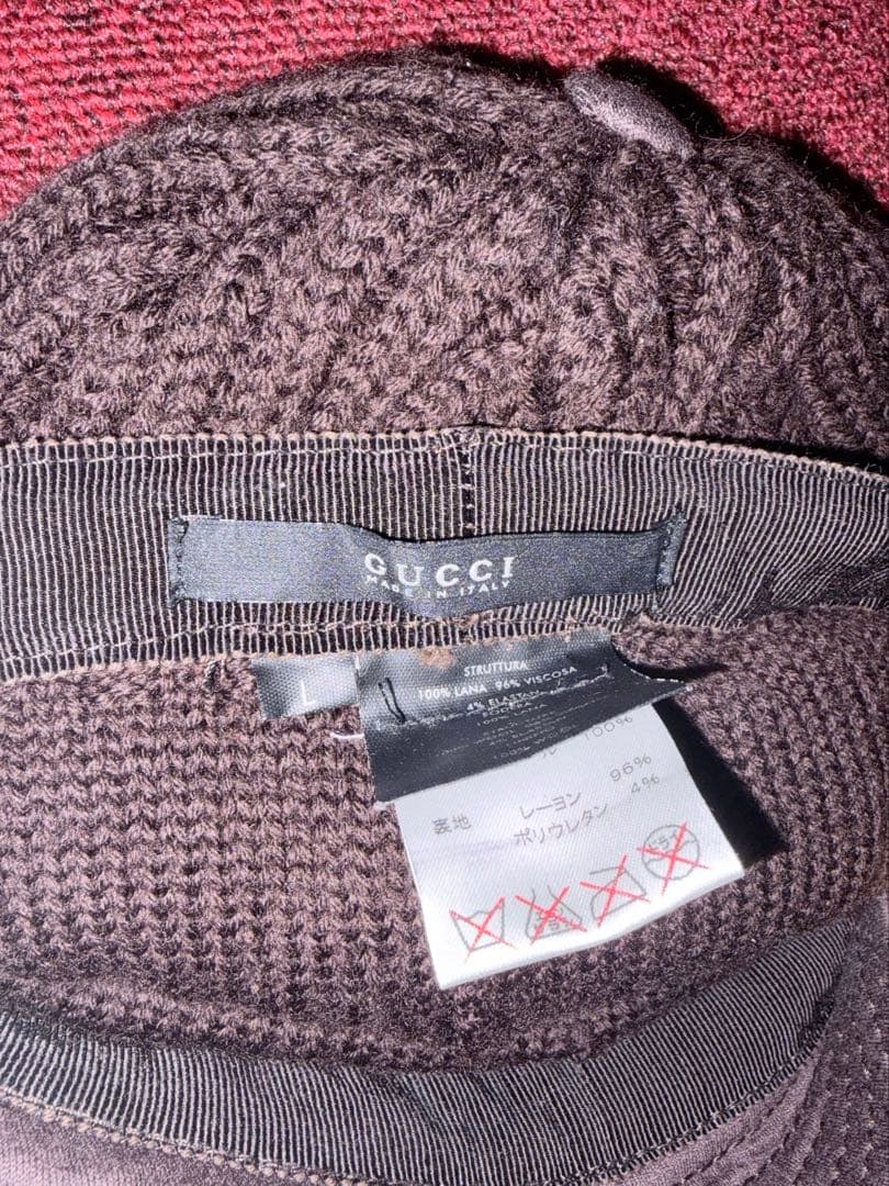 GUCCI グッチ ニット帽 レア
