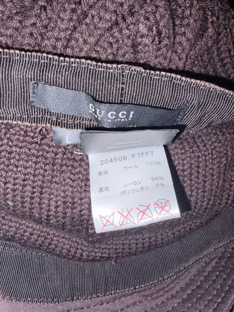 GUCCI グッチ ニット帽 レア