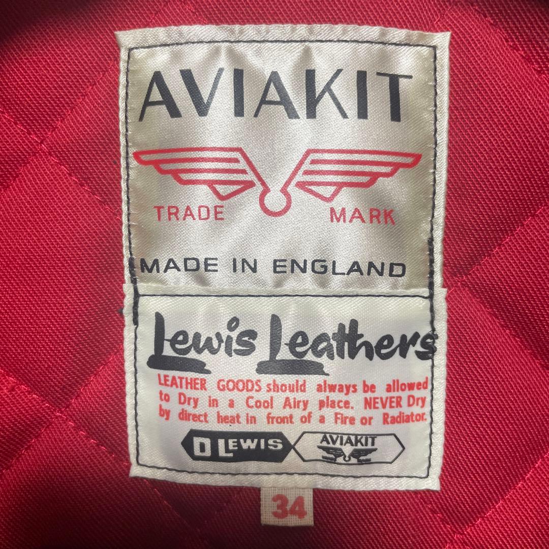 Lewis Leathers BLACK ARROW No. 62 サイズ34