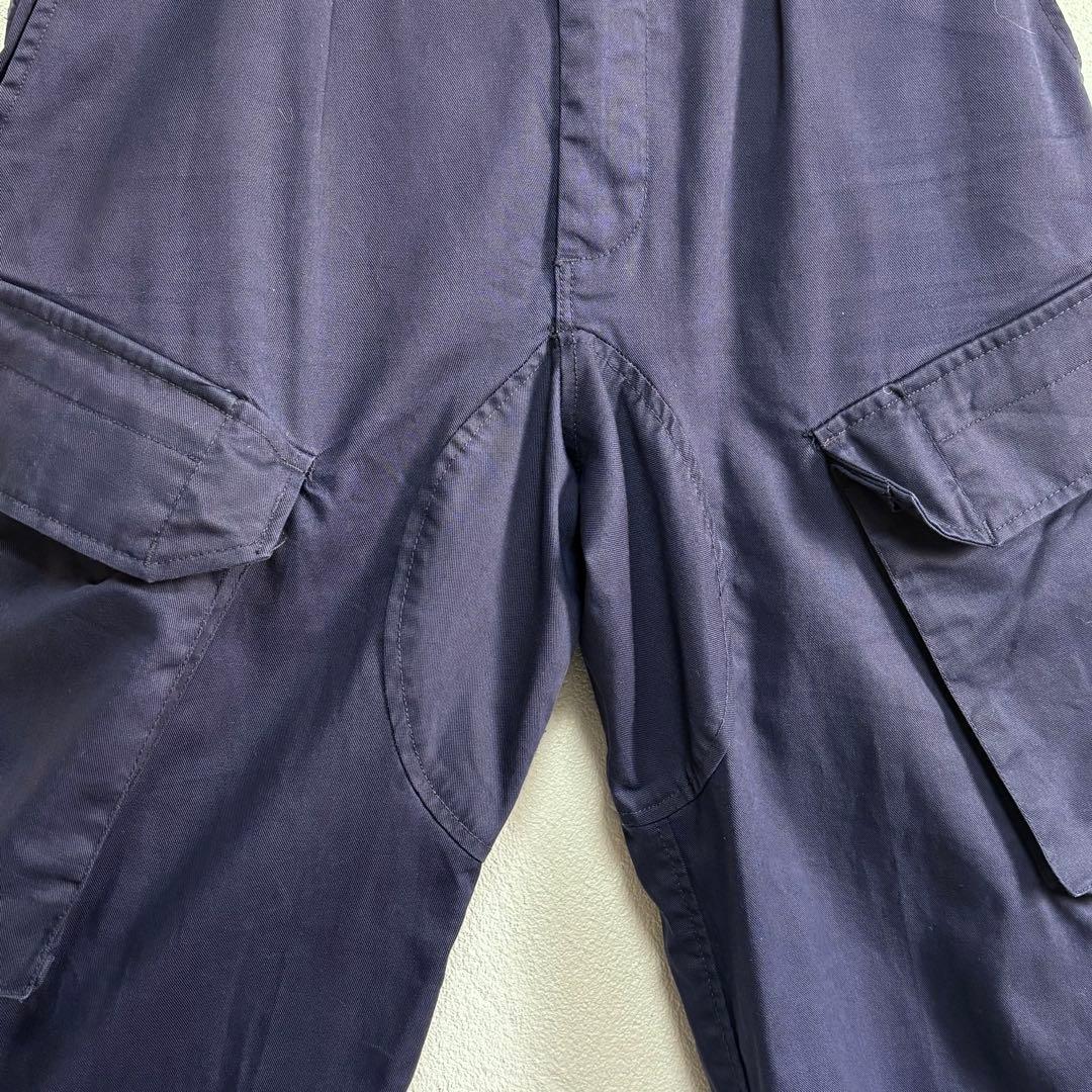 【美品】90sイギリス軍  Navy カーゴパンツ サイズS相当