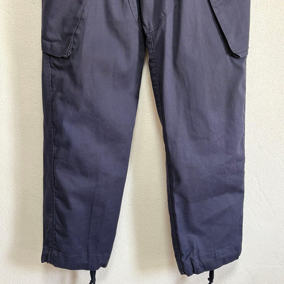 【美品】90sイギリス軍  Navy カーゴパンツ サイズS相当