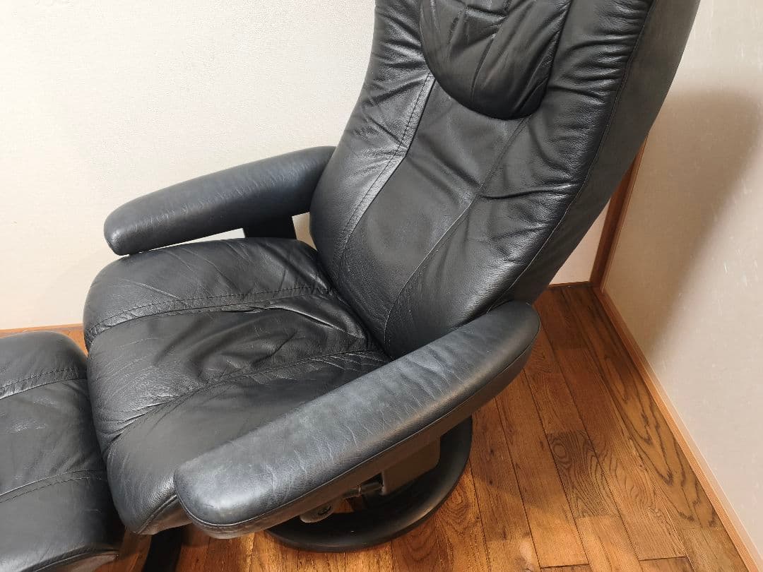 【高級】EKORNES エコーネス ストレスレス 本革 リクライニングチェア