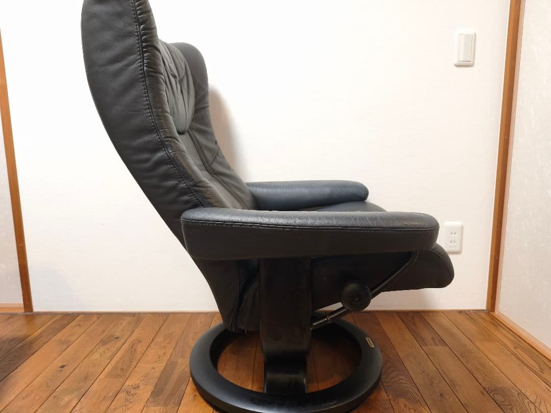 【高級】EKORNES エコーネス ストレスレス 本革 リクライニングチェア