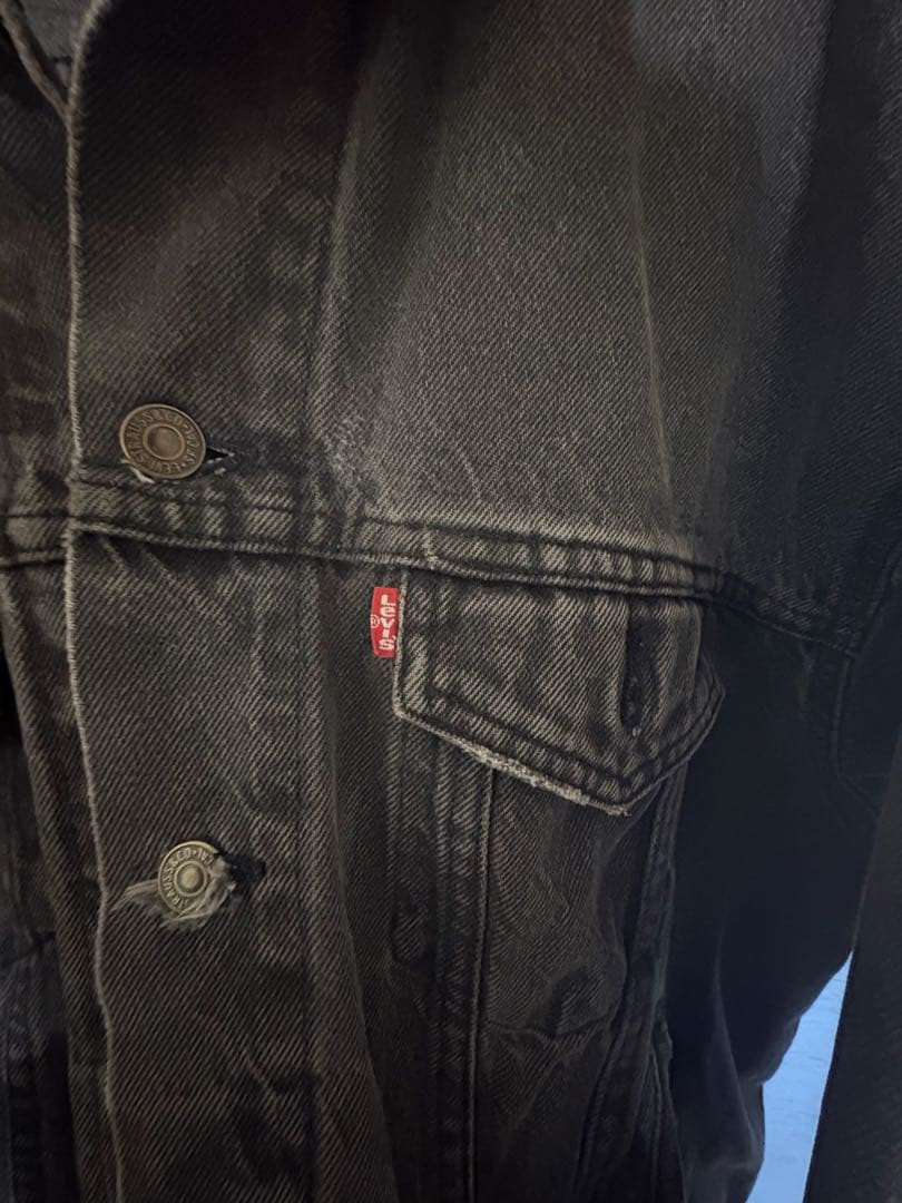 Levi's ダークグレー デニムジャケット
