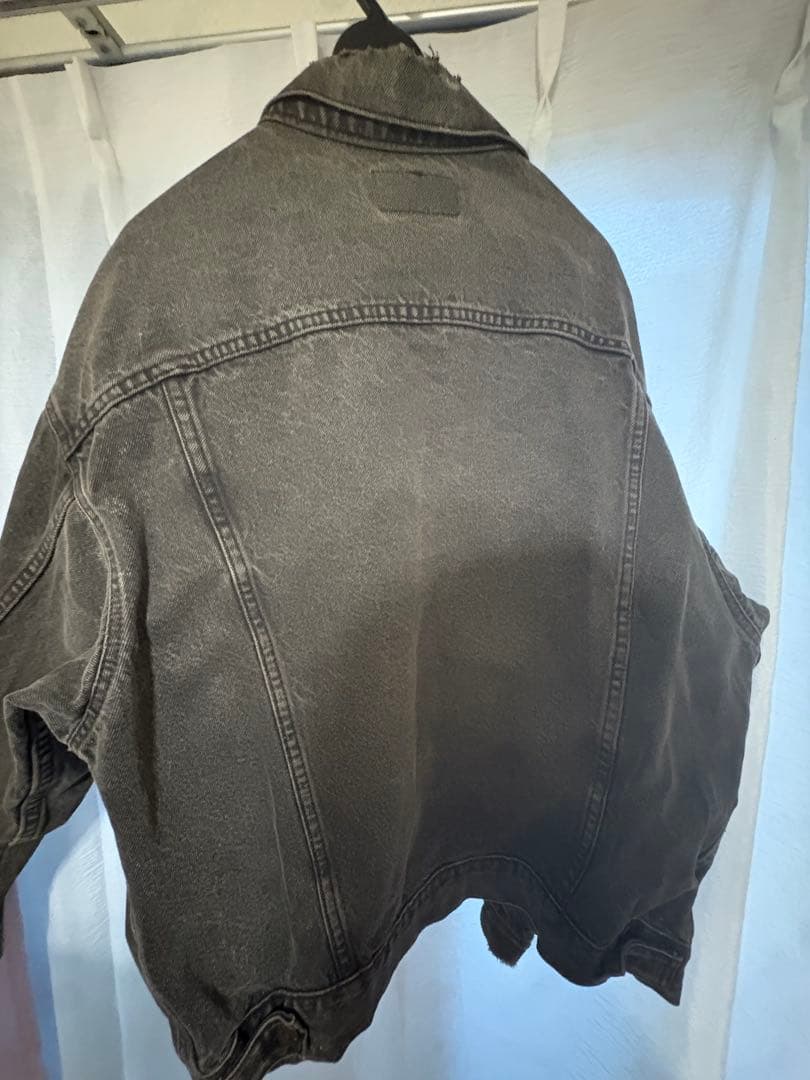 Levi's ダークグレー デニムジャケット