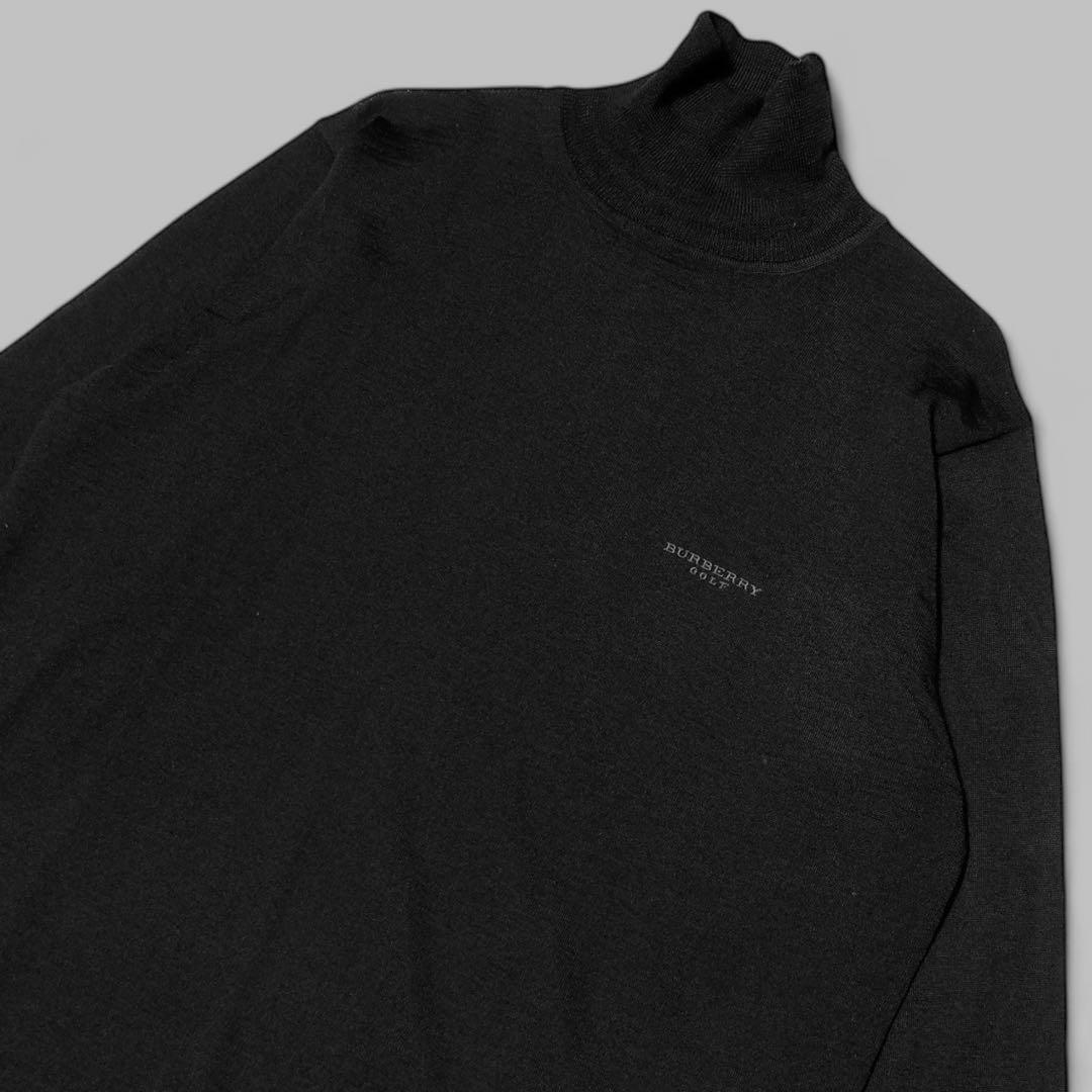 美品★BURBERRY GOLF★バーバリー★ハイネック ニット★ゴルフウェア