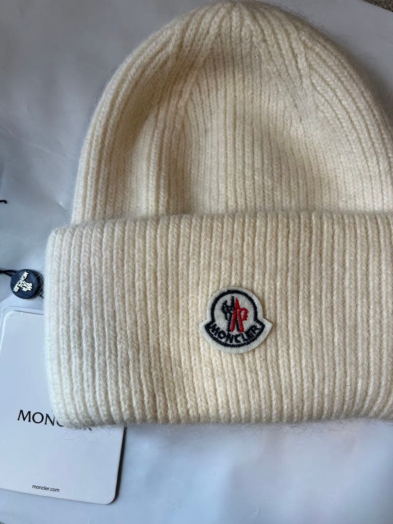 MONCLER ZIND アイボリー ビーニー