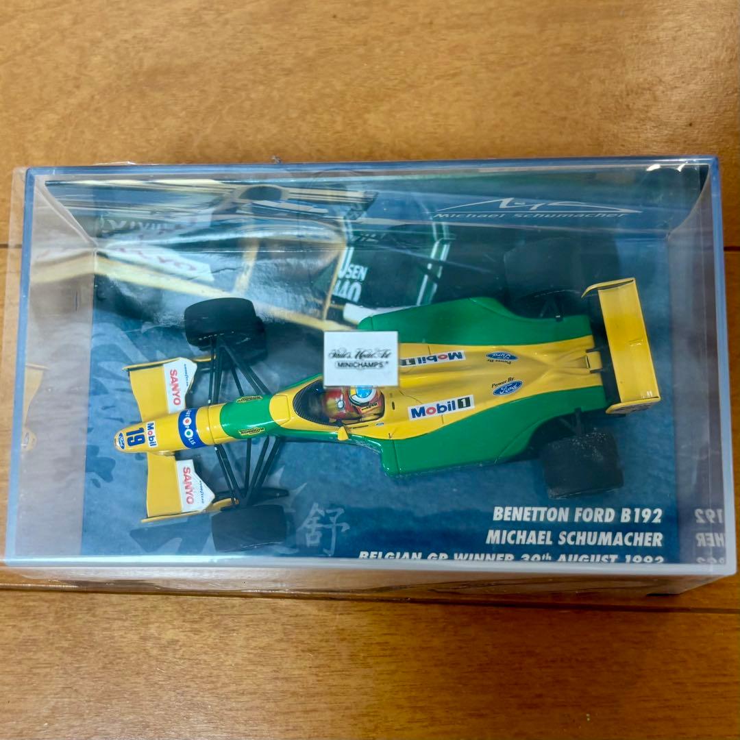ミニチャンプス 1/43 ベネトンフォードB192 M.シューマッハ 限定品