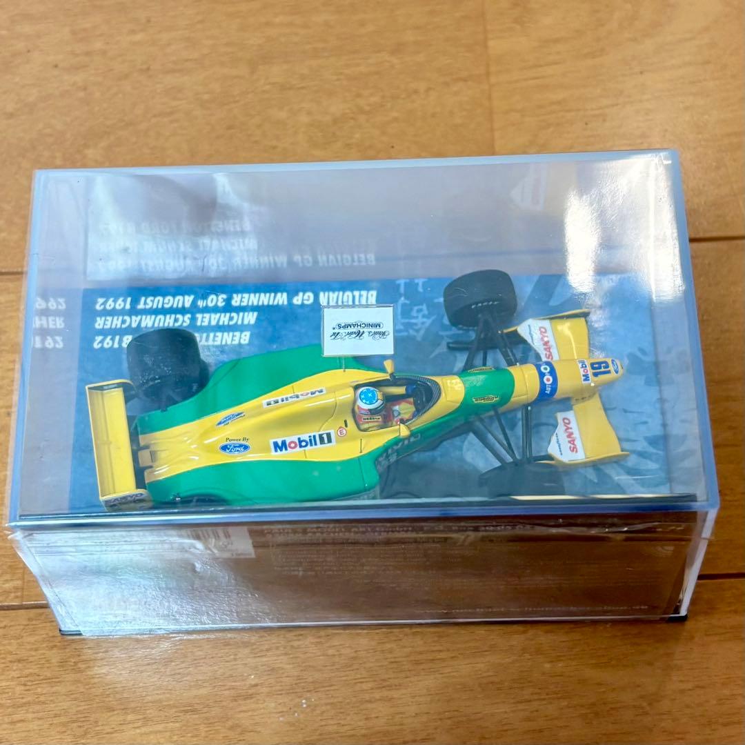 ミニチャンプス 1/43 ベネトンフォードB192 M.シューマッハ 限定品