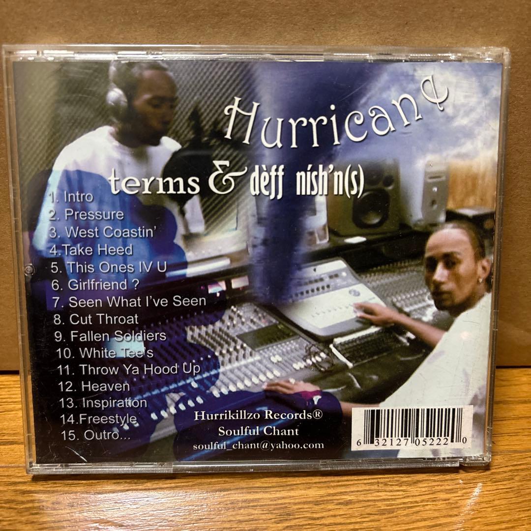 洋楽 Hurricane terms & deff nish'n(s)